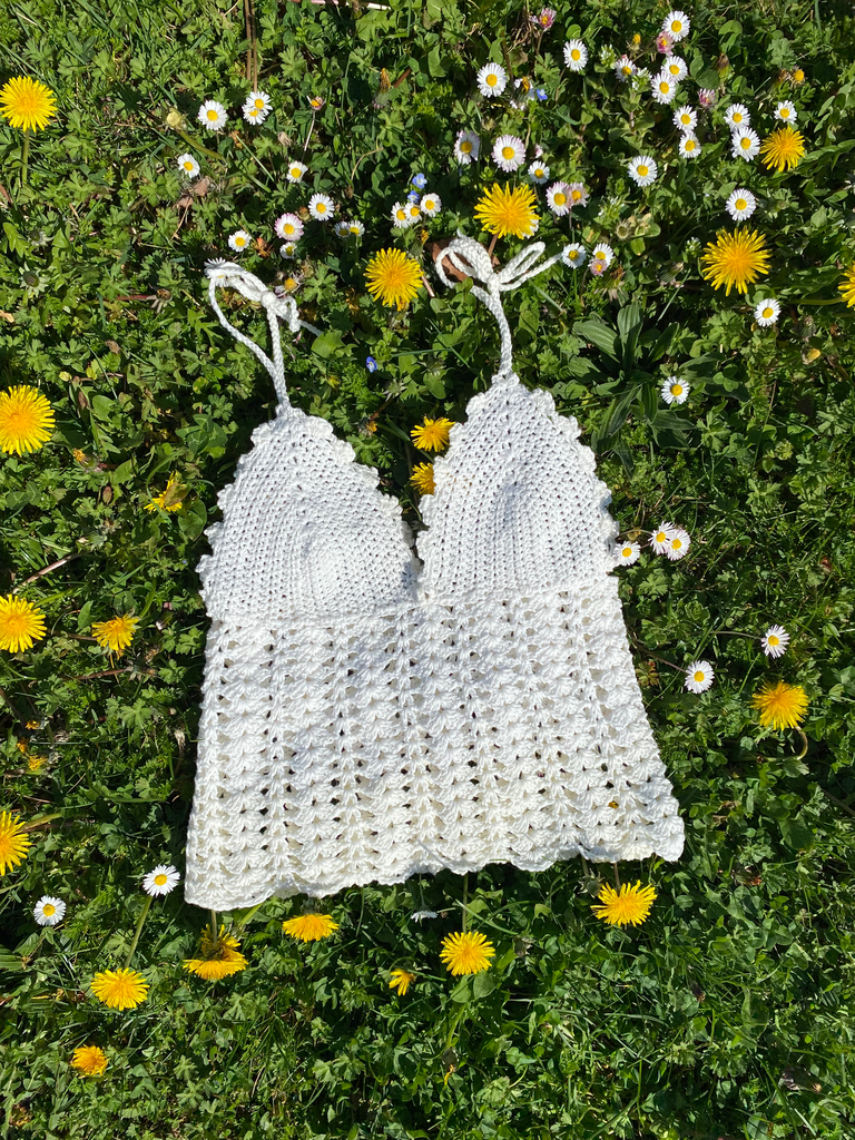 Top crochet cala cerrado
