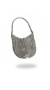 Bolso crochet chapas grande