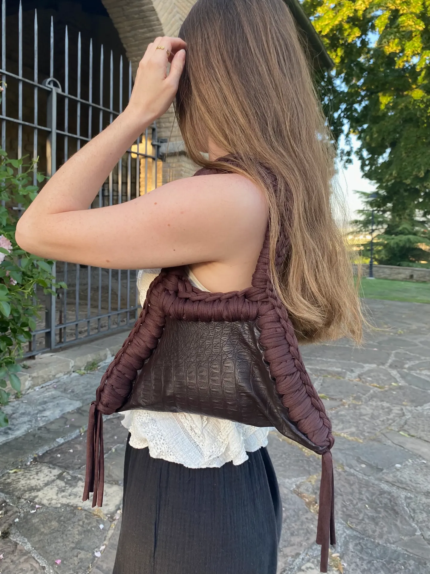 Bolso petit tiras