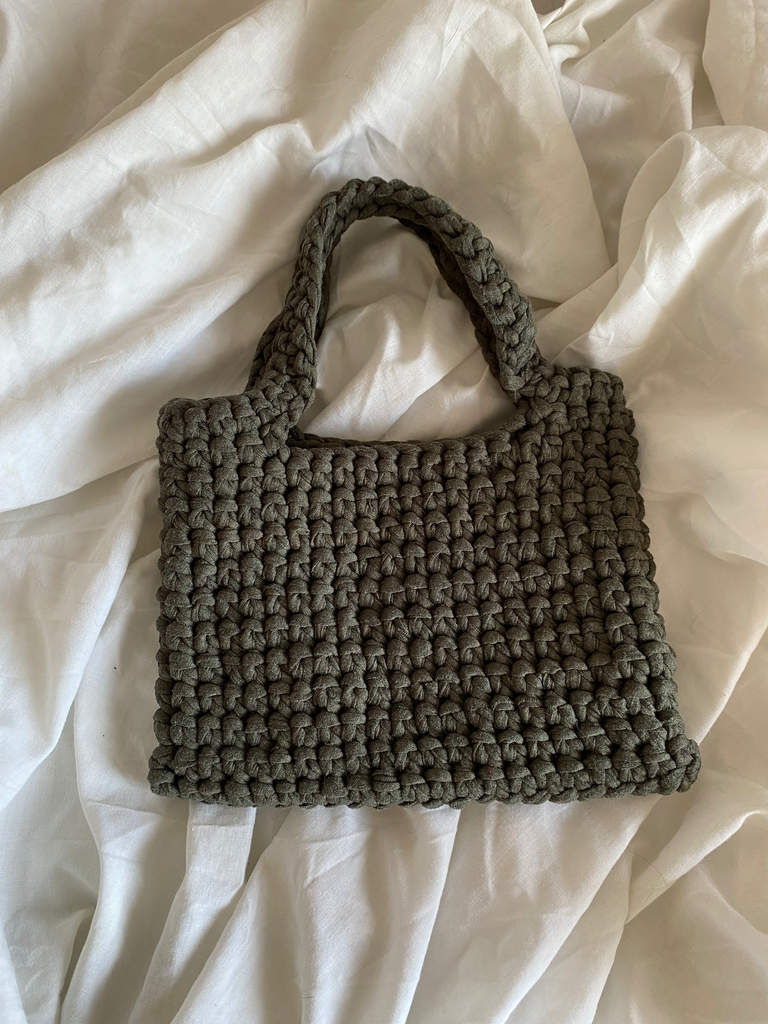 Bolso crochet mano