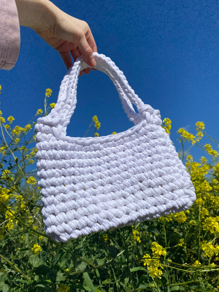 Bolso trapillo blanco