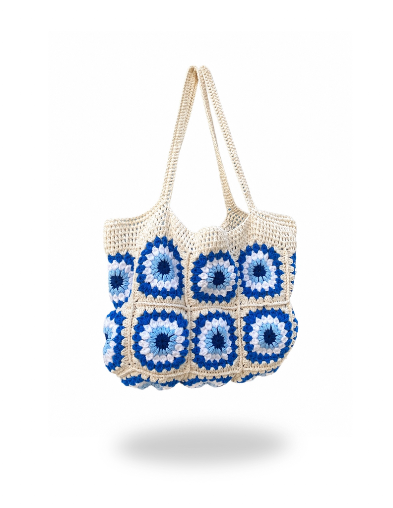 Bolso crochet ojo turco