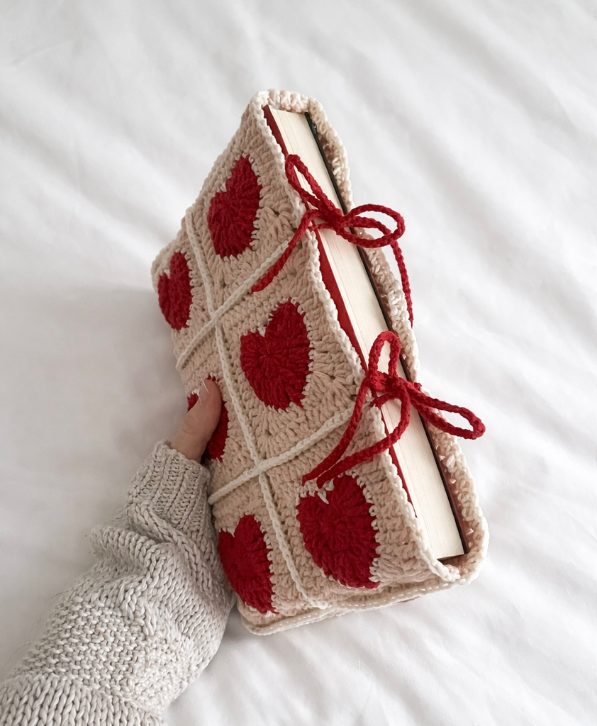 Funda libro grande corazón